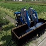 30 flatbed autoloading bale trailer v2.0 fs22 5