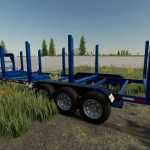 30 flatbed autoloading trailer pack v1.0.0.2 fs22 2