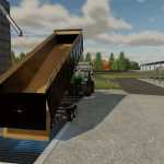 30 flatbed trailer v1.0 fs22 1