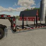 30 flatbed trailer v1.0 fs22 4