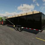 30 flatbed trailer v1.0 fs22 6