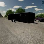 30ft enclosed trailer v1.0 fs22 4