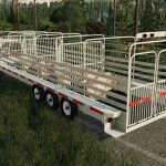 32ft gooseneck trailer v2.1 fs22 3