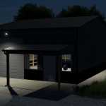 32x40 shed with porch v1.0 fs22 1