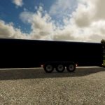 35 foot enclosed trailer conversion v1.0 fs22 2