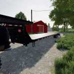 40 ft pj trailer with platform v1.0 fs22 3