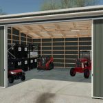 40x120 implement shed v1.0 fs22 1