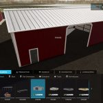 40x60 steel shed v1.0 fs22 5