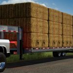 50ft gooseneck transport trailer v1.0 fs22 6