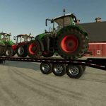 53 dropdeck trailer autoload bales v2.0 fs22 3