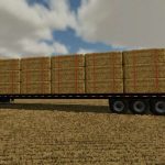 53 dropdeck trailer autoload bales v2.0 fs22 5