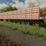 53 dropdeck trailer autoload bales v2.0.0.1 fs22 4