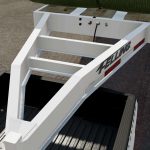 53ft drop deck with felling neck v1.0 fs22 2