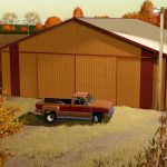 55x74 machine shed v1.0 fs22 3