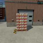 AK Grainmill with new pallets v1.0 FS22 1