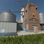 AK Grainmill with new pallets v1.0 FS22 2