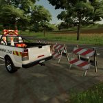 Abnormal Load Escort Pickup v1.0 FS22 3