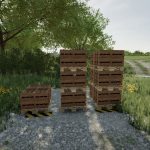 Bee Hives Pallets Spawner x18 v1.0.0.2 FS22 1