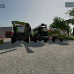 Claas Harvester ModPack V.10 FS22 3