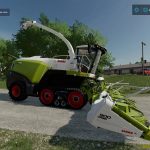 Claas Jaguar TT with 50 100k Capacity increased V1.3 FS22 2