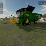 Combine harvester as Forage Harvester V2.0 FS22 2