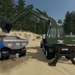 D0 95xcavator kraz v1.0 fs22 2