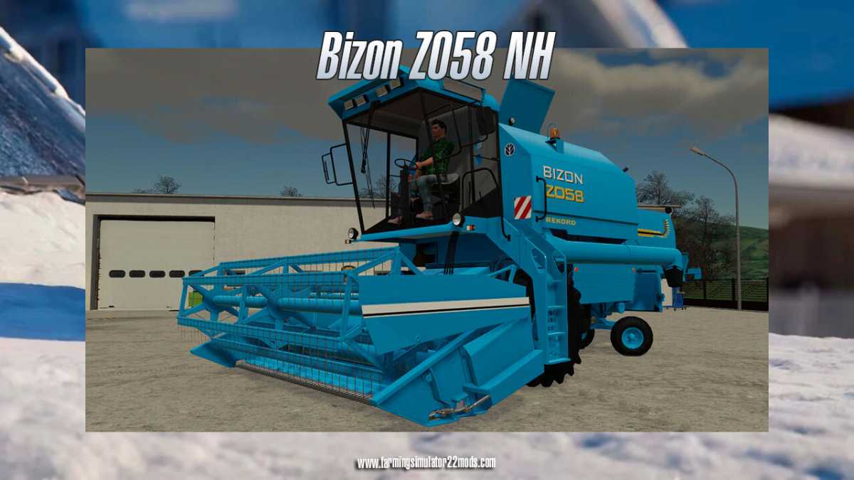 FS22 Bizon Z058 NH mod