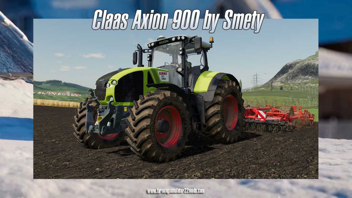 FS22 Claas Axion 900 Series mod