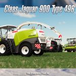 FS22 Claas Jaguar 900 Type 496 mod