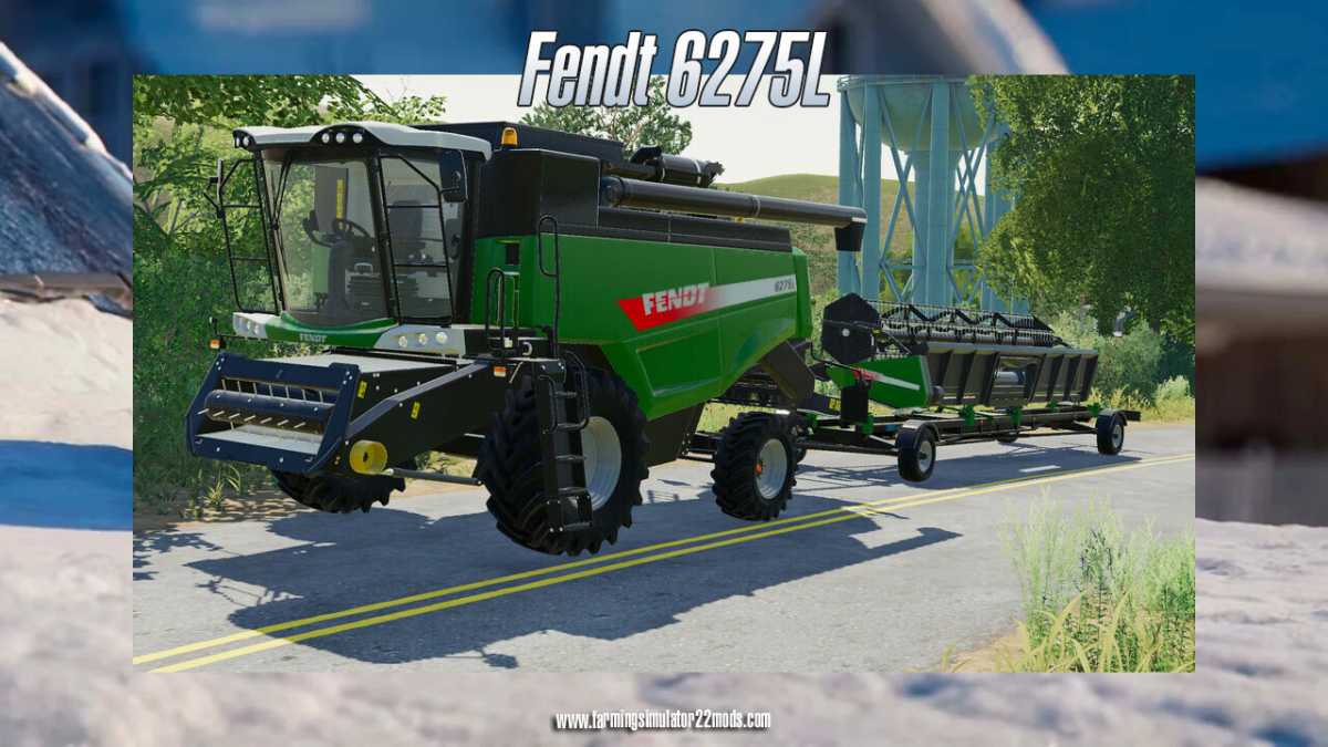 FS22 Fendt 6275L mod