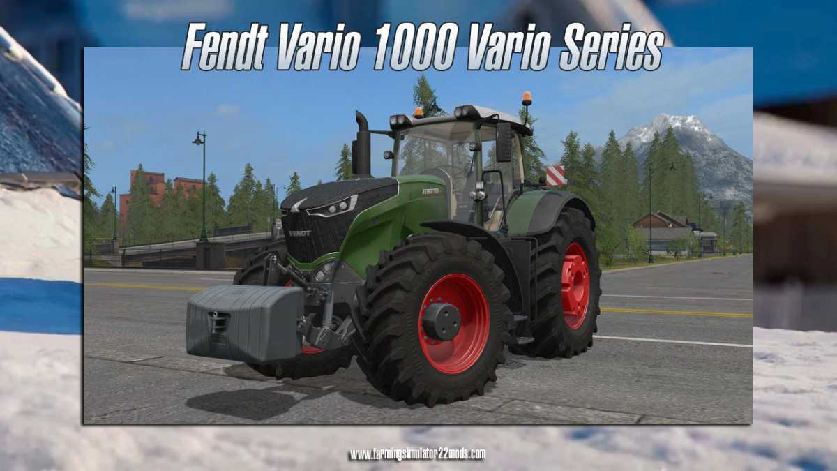 FS22 Fendt Vario 1000 Vario Series mod