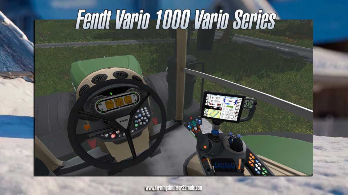 FS22 Fendt Vario 1000 Vario Series