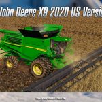 FS22 John Deere X9 2020 US Version mod