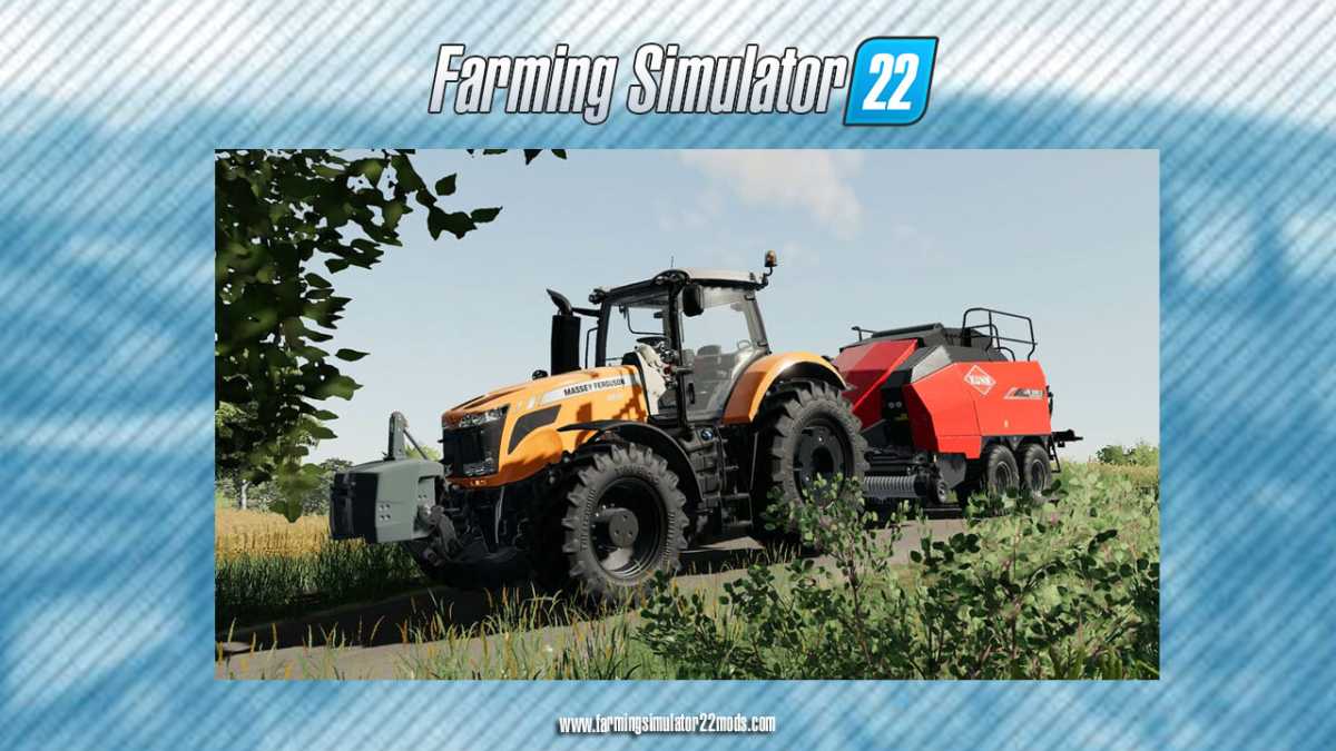 FS22 Massey Ferguson 8600