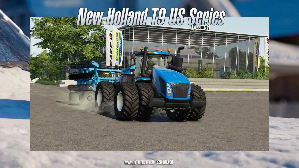 FS22 New Holland T9 US Series mod