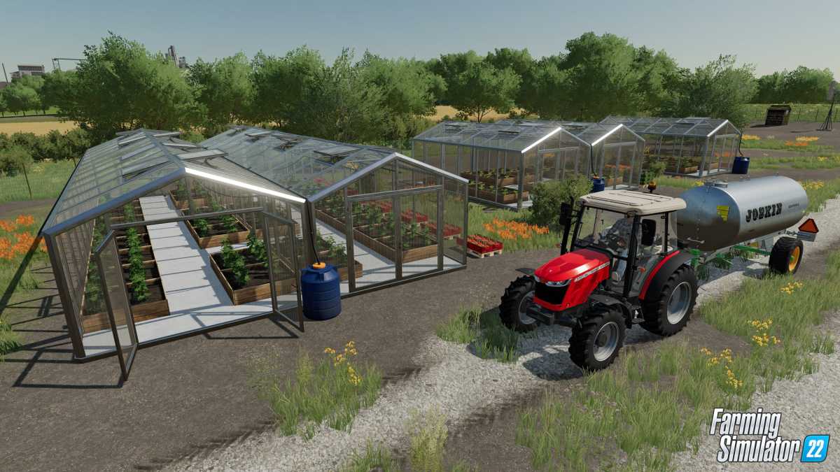 Farming Simulator 22 glass houses 4