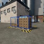 Fillable and reusable pallet for wool eggs and honey V1.0 FS22 1