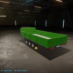 Gooseneck Pallet Trailer Autoload v1.0 FS22 2 1