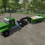 Gooseneck Pallet Trailer Autoload v1.0 FS22 3 1