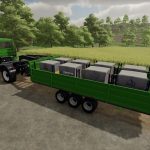 Gooseneck Pallet Trailer Autoload v1.0 FS22 5 1