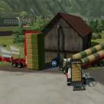 HAY STORAGE WITH BALE ACCEPTANCE V1.0 FS22 2