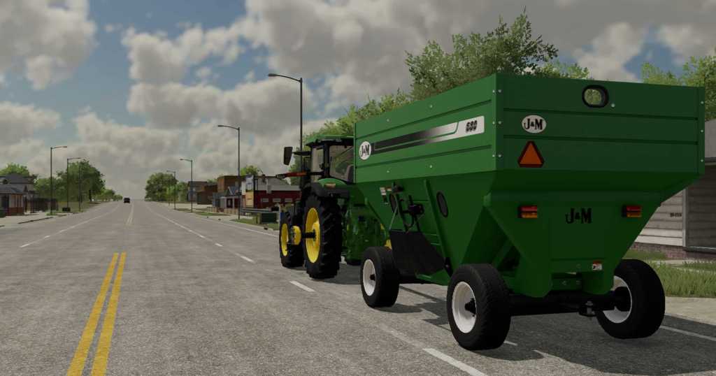 JM 680 Gravity Trailer V1.0 FS22 2