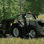 John Deere 6R with tracks V1.0 FS22 3