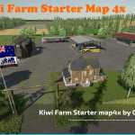 Kiwi Farm Starter Map 4x V2.0 FS22 1