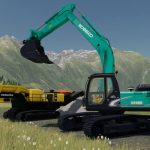 Kobelco SK 480 50t Excavator V1.0 FS22 4