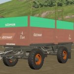 Ozc C4 B1nar agricultural trailer v1.0 fs22 2