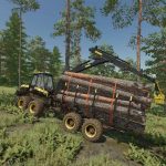 Ponsse buffalo autoload wood V1.0 FS22 4 1