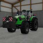 Rear mass 3000KG V1.2 FS22 3