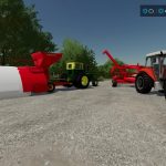 Silo Bag Bagger and Extractor V1.0 FS22 2