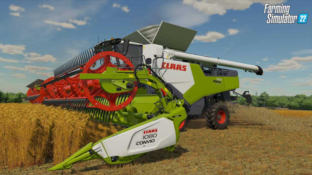 The CLAAS Trion 750 Terra Trac is coming to FS22 3